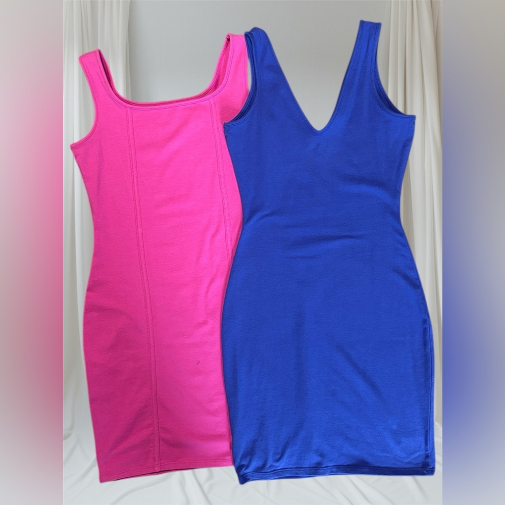 Wild Fable Women's 2 Small Sleeveless Pullover Seamed Bodycon Dresses